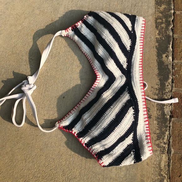Knitted swim top - Picture 1 of 4